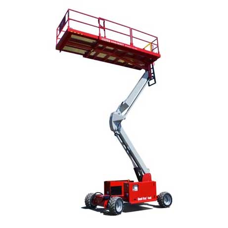 Rough terrain scissor lifts